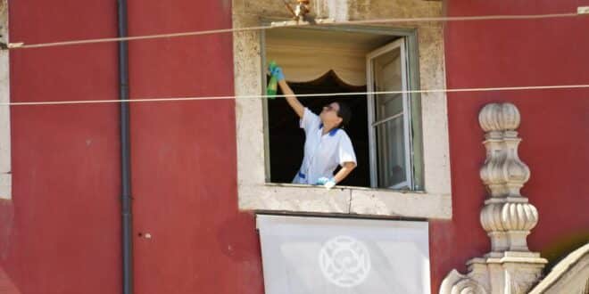 Fenster putzen