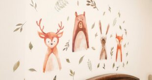Wandtattoo Waldtiere